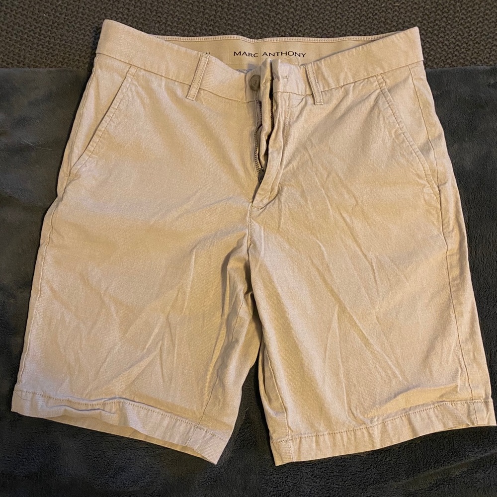 Marc Anthony Khaki shorts